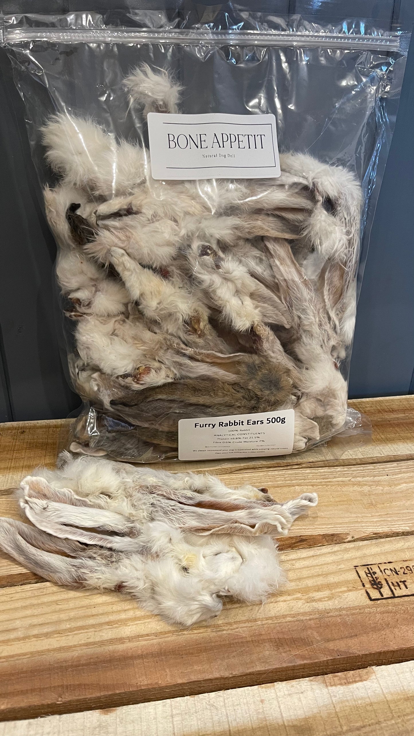 500g Furry Rabbit Ears